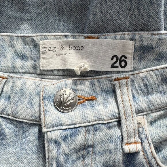 Rag & Bone Miramar Sofie Wide-Leg Ankle-Length Pants Sweatpant Jeans Blue 26 - Picture 6 of 14